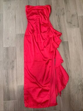princess polly red off the shoulder dress Alizae Off Shoulder Mini Dress | Red | Womens